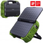 Портативная электростанция Browey с солнечной панелью 22w PN-600 EU Version 600W green