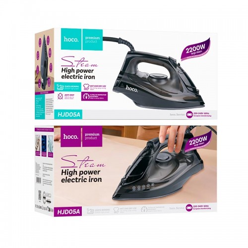 Праска HOCO Flat iron HJD05A |2200W, 3Level Temperature| black