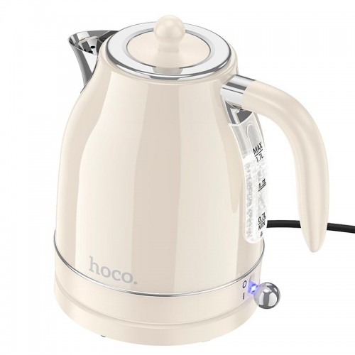 Електрочайник Hoco retro electric kettle HE10 |1.7L, 1850-2200W| black