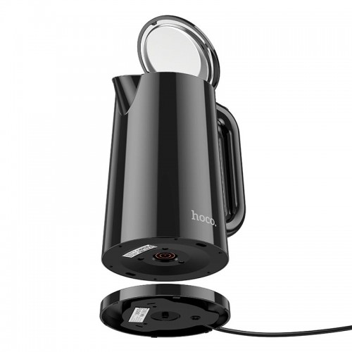 Електрочайник Hoco electric kettle HE11 |1.7L, 1500-1800W| black