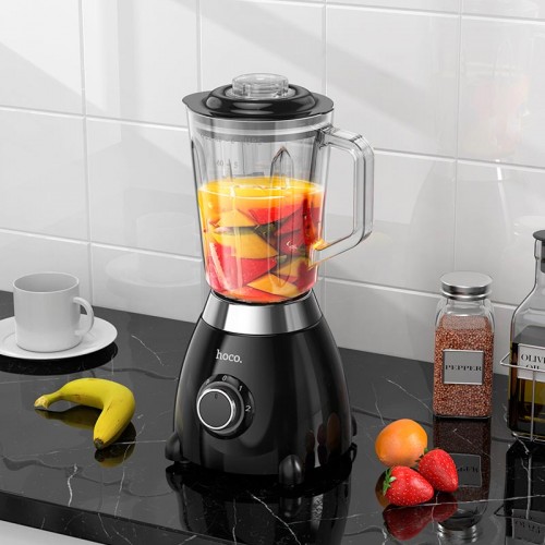 Блендер Hoco electric retro juicer blender HE33 |500W, 1.5L| black