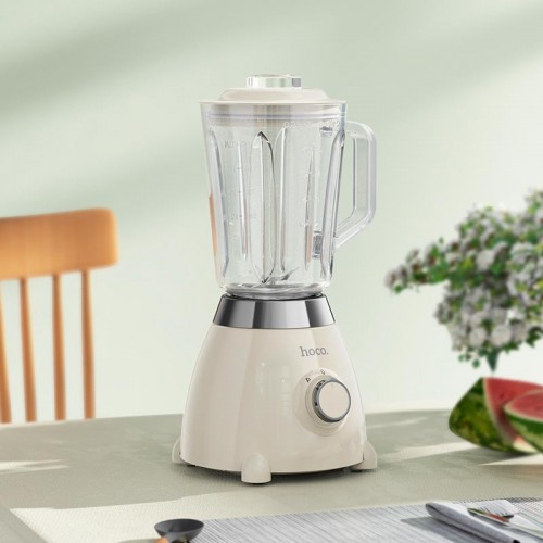 Блендер Hoco electric retro juicer blender HE33 |500W, 1.5L| Milky white