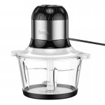 Электрический измельчитель мяса HOCO glass meat grinder HE34|300W, 1.8L| черный