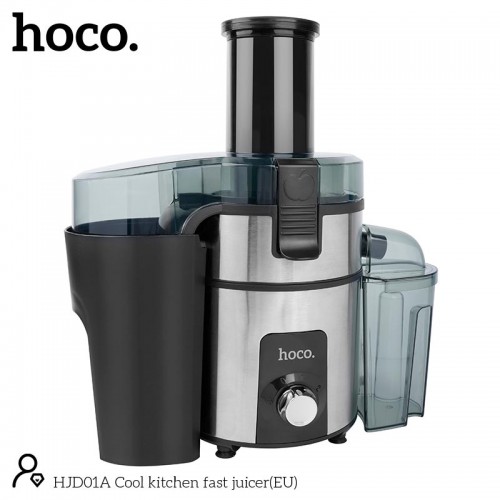 Соковижималка HOCO Cool kitchen fast juicer HJD01A |500ml, 3 speed| grey