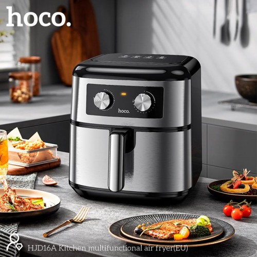 Аерогриль HOCO Kitchen multifunctional air fryer HJD16A |1700W, 8L| black