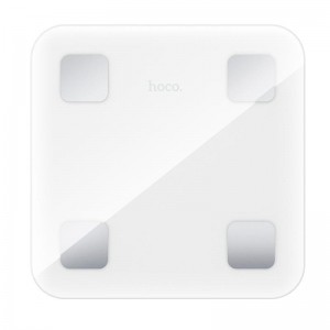 Розумні ваги Hoco Smart Body Fat scale HI21 |0-180kg, BT4.2, APP| white