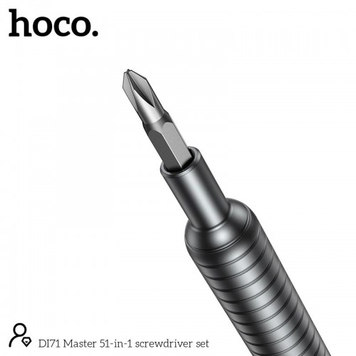 Набор отверток с насадками HOCO DI71 Master 51-in-1 screwdriver set