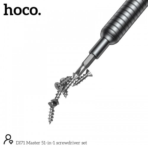 Набор отверток с насадками HOCO DI71 Master 51-in-1 screwdriver set