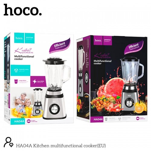 Блендер HOCO Kitchen multifunctional cooker set HA04A |1.5L| silver