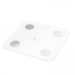 Розумні ваги HOCO Trust electronic scale with display DI65 |0-180kg, BT4.2, Ailink APP| white