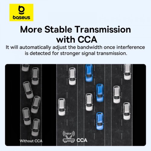 Baseus FastJoy Series WiFi Adapter 650Mbps (B01317600111-04) black