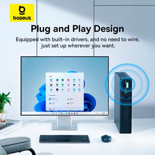 Baseus FastJoy Series WiFi Adapter 300Mbps (B01317600111-03) black