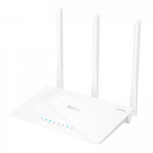 Роутер Hoco WiFi4 wireless router HI30 |2.4GHz, 300Mbps| white