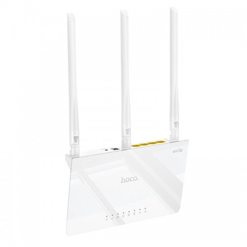 Роутер Hoco WiFi4 wireless router HI30 |2.4GHz, 300Mbps| white