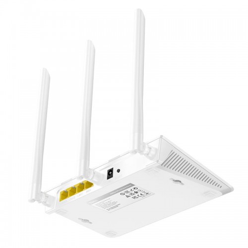 Роутер Hoco WiFi4 wireless router HI30 |2.4GHz, 300Mbps| white