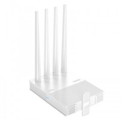 Роутер Hoco wifi5 wireless router HI31 |2.4GHz/5GHz, 1200Mbps| white