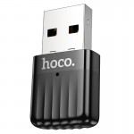 WiFi адаптер HOCO WiFi5 USB с внутренней антенной, беспроводной сетевой адаптер HI33 |2.4ГГц/5ГГц, 650 Мбит/с, USB2.0| черный