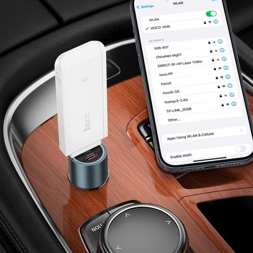 WiFi Adapter HOCO Portable WiFi HI40 (Europe Asia and Africa) |2.4GHz (WIFI 6), 150Mbps, Micro SIM| white