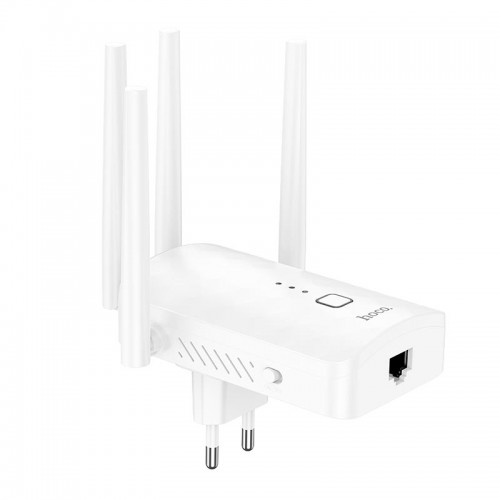 WIFI Repeater HOCO HI35 WiFi4 |300Mbps| white