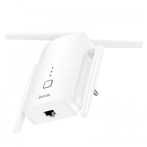 WIFI Repeater HOCO HI35 WiFi4 |300Mbps| white