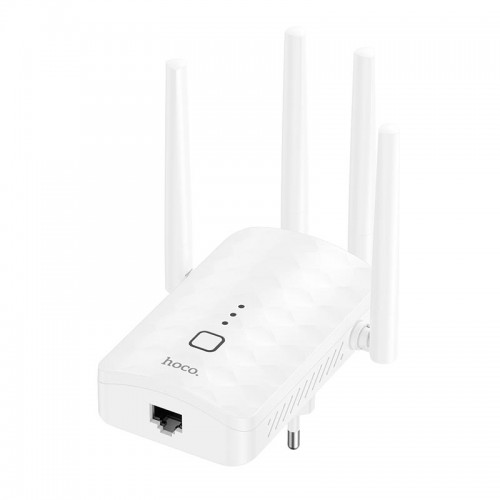 WIFI Repeater HOCO HI35 WiFi4 |300Mbps| white