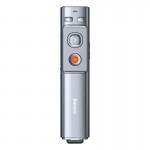 Розумна указка Baseus Orange Dot Wireless Presenter (Red Laser) |100m, USB/Type-C Receiver| grey
