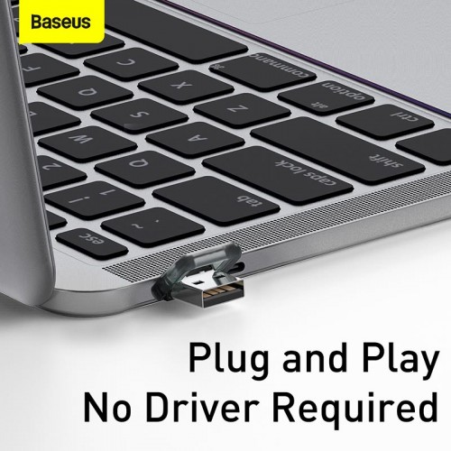 Розумна указка Baseus Orange Dot Wireless Presenter (Red Laser) |100m, USB/Type-C Receiver| grey