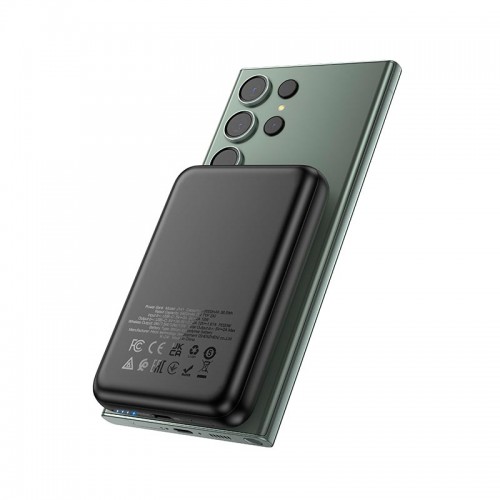 Power Bank HOCO Grace magnetic J141 10000mah |1Type-C, 20W, PD/QC| black