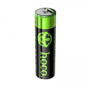 Аккумуляторные батарейки HOCO rechargeable lithium battery JA3 860mAh |AA, USB-C| (2PCS)