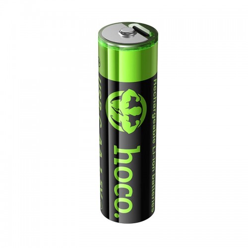 Аккумуляторные батарейки HOCO rechargeable lithium battery JA3 860mAh |AA, USB-C| (2PCS)
