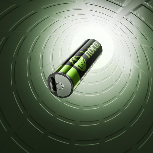 Аккумуляторные батарейки HOCO rechargeable lithium battery JA3 860mAh |AA, USB-C| (2PCS)