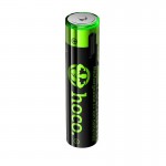 Аккумуляторные батареи HOCO перезаряжаемые литиевые батареи JA4 320mAh |AAA, USB-C| (2PCS) черные