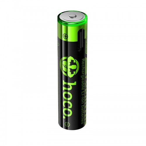 Аккумуляторные батарейки HOCO rechargeable lithium battery JA4 320mAh |AAA, USB-C| (2PCS)