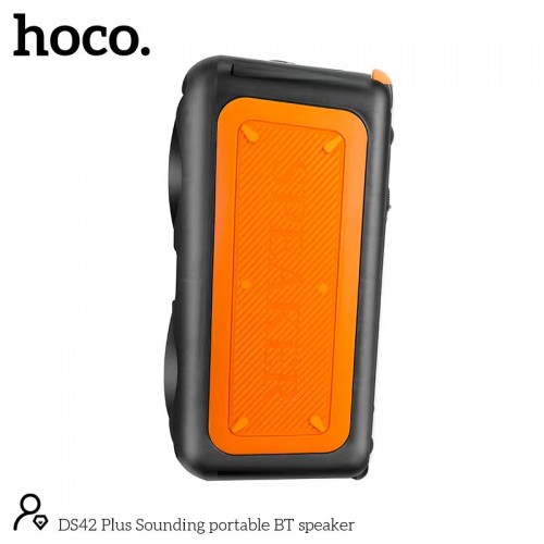 Акустика-караоке HOCO Sounding BT speaker DS42 plus |BT5.0, TWS, AUX/USB/TF/FM, 30W| black