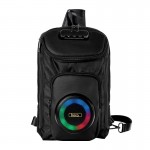 Рюкзак-колонка HOCO Journey BT HC42 IPX4 |BT5.4, USB/TF/FM, 10Вт×2, 3ч, 6л| чёрный