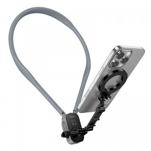 Утримувач HOCO Campo magnetic nec-hanging holder K31 |4.5-7"| black-grey