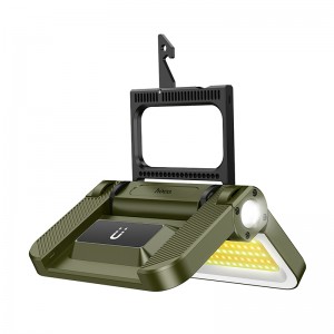 Кемпінгова лампа HOCO Firefly solar outdoor camping light DL22 |3-30h, 2400 lumens| green