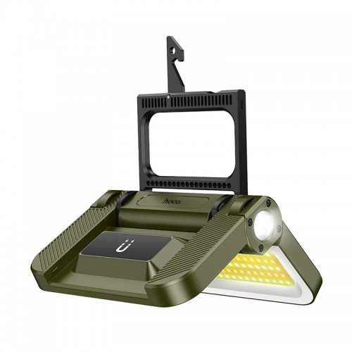Кемпінгова лампа HOCO Firefly solar outdoor camping light DL22 |3-30h, 2400 lumens| green