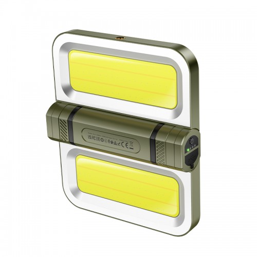 Кемпінгова лампа HOCO Firefly solar outdoor camping light DL22 |3-30h, 2400 lumens| green