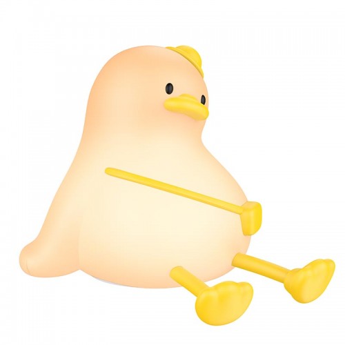 Нічник HOCO Silicone duck lamp HX16 |7h| white