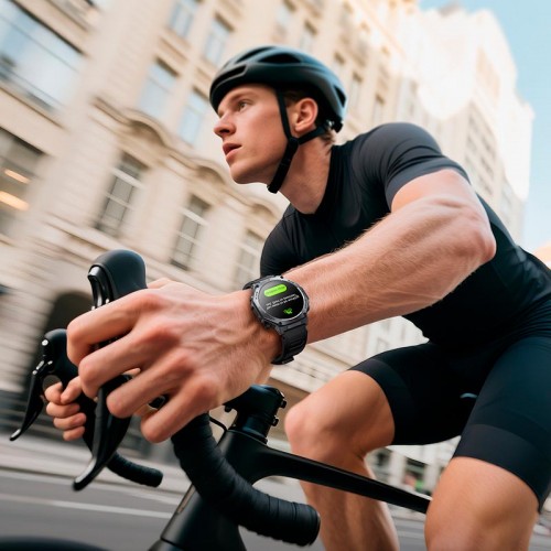 Sports watch HOCO AMOLED GPS Y37 (call version) |BT5.3, 1,43", 20 days, 3ATM| black