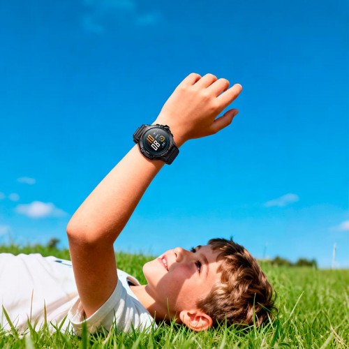 Дитячий смарт-годинник HOCO children phone watch Y107 IP54 |1.83" LCD, 4G, WiFi/GPS/LBS positionning| black