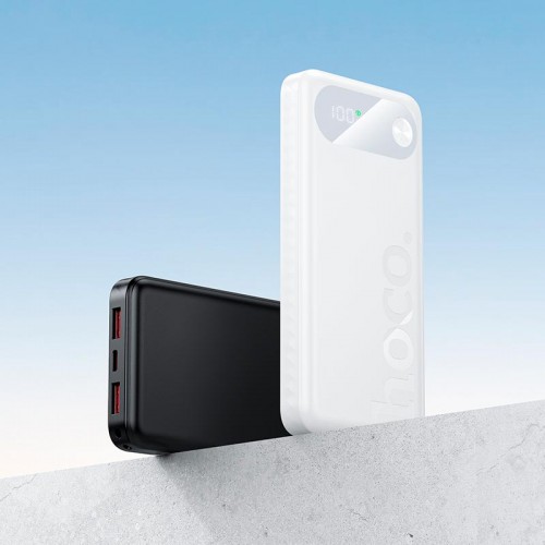 Power Bank HOCO Victorious PD fully compatible J154 10000mAh |2USB/1Type-C, 22.5W/3A, PD/QC| black