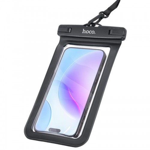 Чохол для телефону HOCO Depth mobile phone waterproof bag BAG30 IPX8 (205*122cm*13.6mm) black