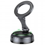 Утримувач HOCO High vacuum suction cup magnetic holder H92 (universal) |4.5-7"| black