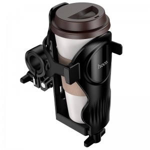 Утримувач HOCO Feliz cycling water cup holder H94 |53-85mm cup dia| black