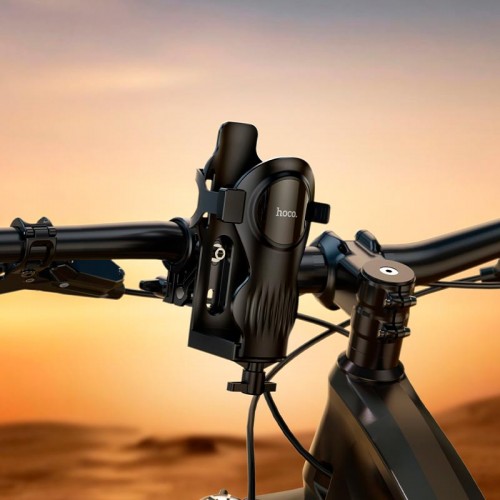 Утримувач HOCO Feliz cycling water cup holder H94 |53-85mm cup dia| black