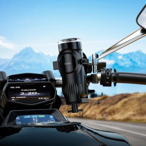 Утримувач HOCO Feliz cycling water cup holder H94 |53-85mm cup dia| black