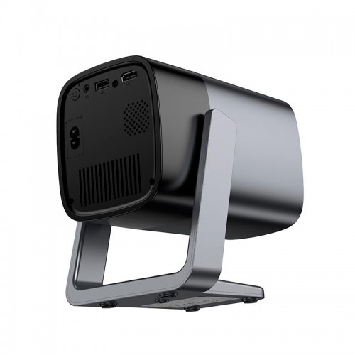 Проектор HOCO Smart electric focus projector DT7 (1080P Android version) |2.4G/5G, 1/32GB, AUX/USB/HDMI| metal-grey