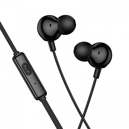 Навушники HOCO Victory універсальні цифрові earphones with microphone Type-C M117 |1.2m| black